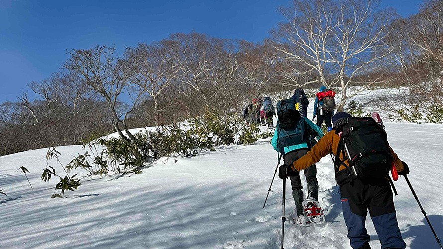 2024雪山山行 蔵王・名号峰 2024雪山山行 蔵王・名号峰