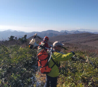 船形山登山道整備