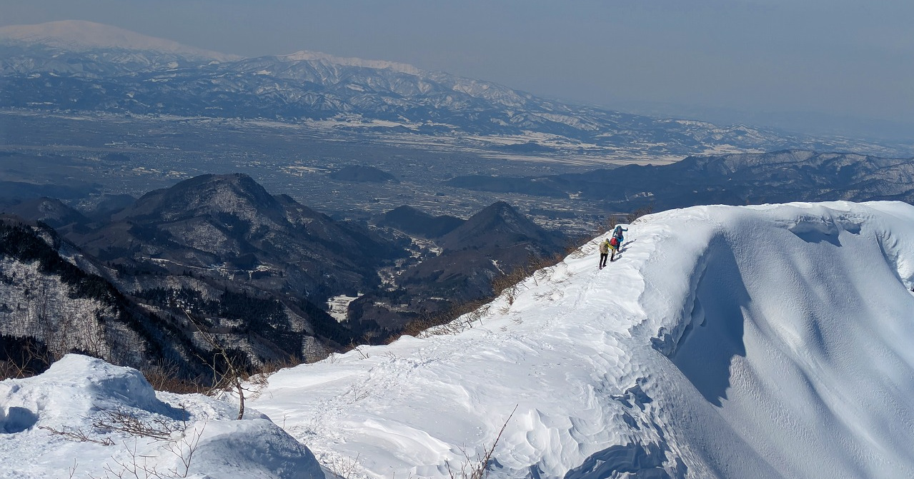 快晴の面白山